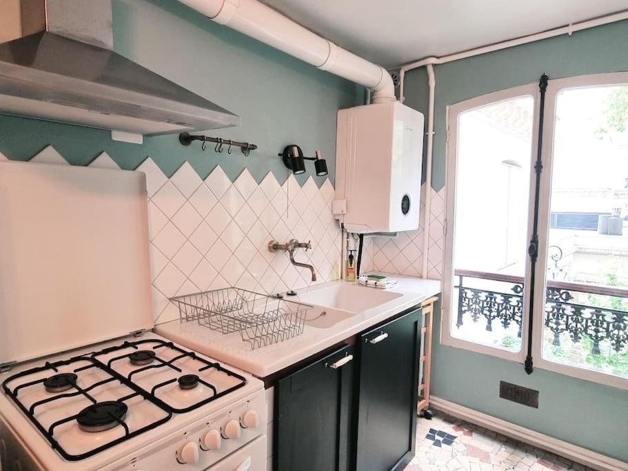 Paris Montmartre 6 Personnes Apartman Kültér fotó